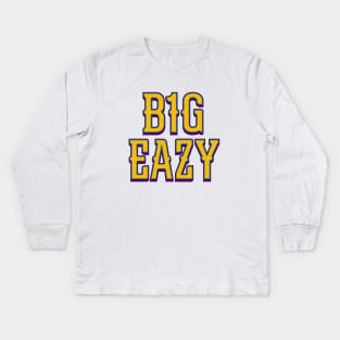 B1G EAZY - White/City Kids Long Sleeve T-Shirt